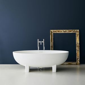 bañera ovalada