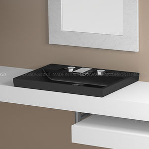 lavabo semiencastrado