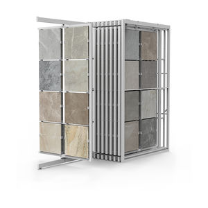 expositor de azulejos de metal