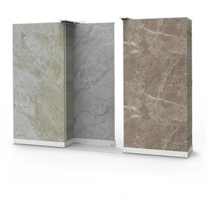 expositor de azulejos de metal
