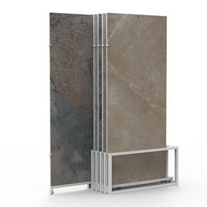 expositor de azulejos de metal