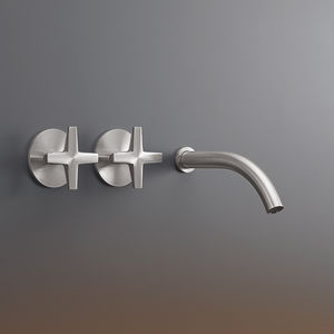 grifo bimando para lavabo
