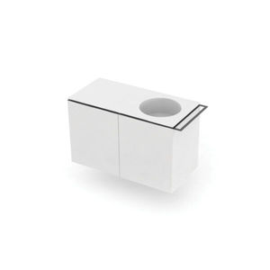 mueble de lavabo doble