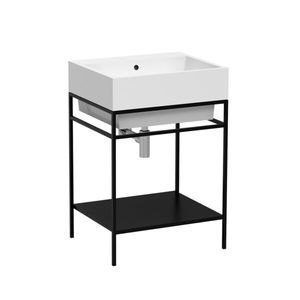 consola para lavabo de metal