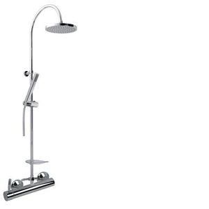 columna de ducha con alcachofa