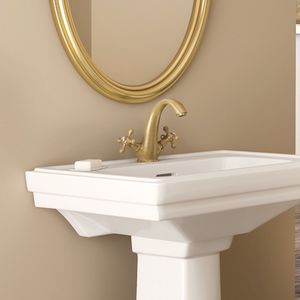grifo bimando para lavabo