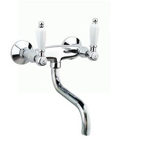 grifo bimando de pared