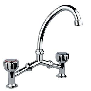 grifo bimando para lavabo