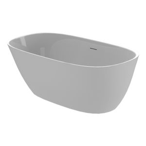 bañera ovalada