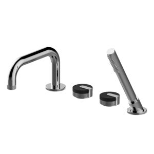 grifo bimando para bañera