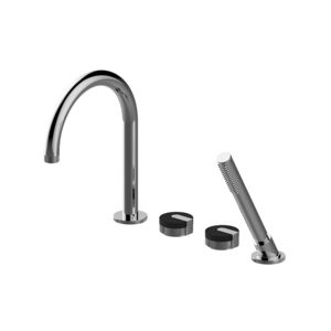 grifo bimando para bañera