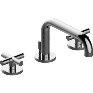 grifo bimando para lavabo