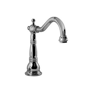 caño para bañera de metal cromado