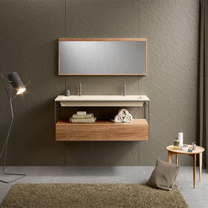 mueble de lavabo doble