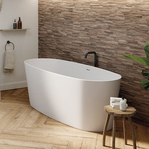 bañera ovalada