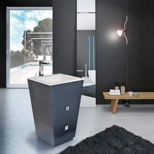 mueble de lavabo de pie