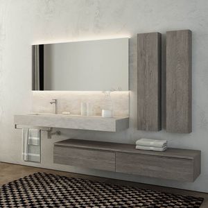 mueble de lavabo suspendido