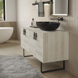 mueble de lavabo de pie