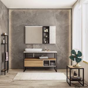 consola para lavabo de metal