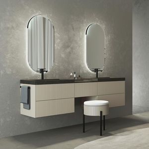 mueble de lavabo doble