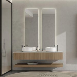 mueble de lavabo doble