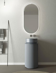 mueble de lavabo de pie