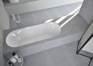 bañera ovalada