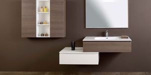 mueble de lavabo suspendido