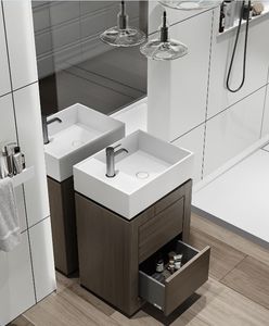 lavabo con base