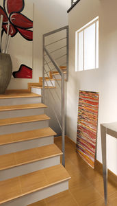 escalera en L
