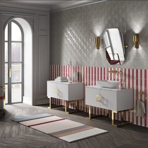 mueble de lavabo de pie
