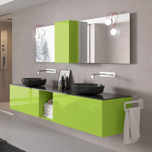 mueble de lavabo doble