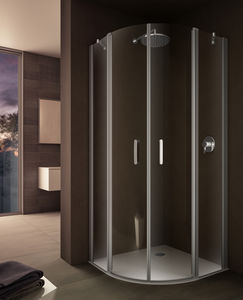 cabina de ducha de vidrio