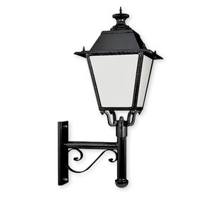 consola para poste de iluminación de chapa de acero