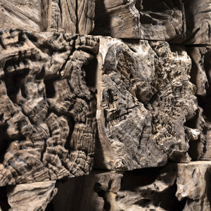 panel decorativo de teca