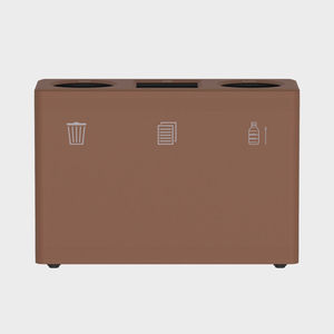 cubo de basura público