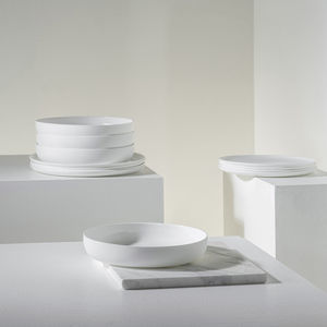 servicio de mesa de porcelana