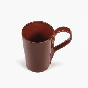 taza de cerámica esmaltada