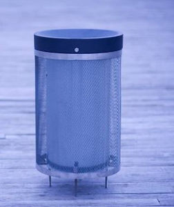 cubo de basura público