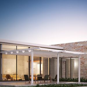 pérgola adosada