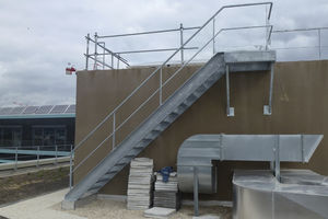 escalera recta