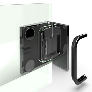 bisagra para puerta de cristal