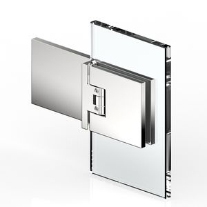 bisagra para puerta de cristal / de zamak