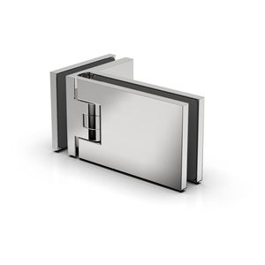 bisagra para puerta de cristal / para ducha / de zamak