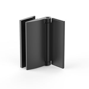 bisagra para puerta de cristal / para ducha / de zamak / con sistema de cierre automático