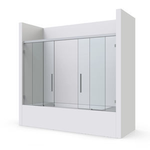 mampara de bañera corredera
