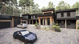 casa con terraza