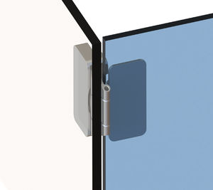 bisagra para puerta de cristal