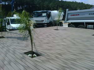tarimas de exterior de WPC
