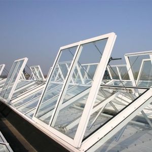 trampilla de ventilación de vidrio